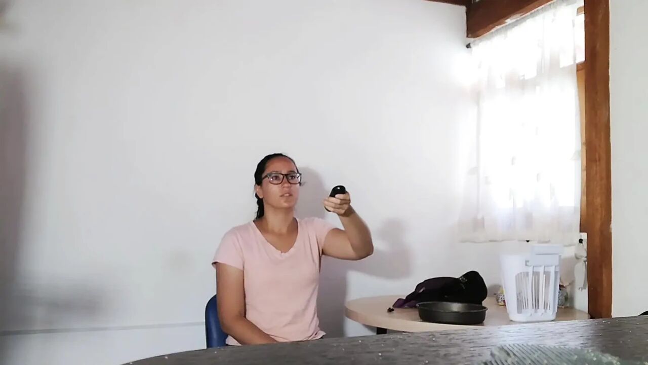 Stepfather fucks his stepdaughter behind the scenes of her Stepmother