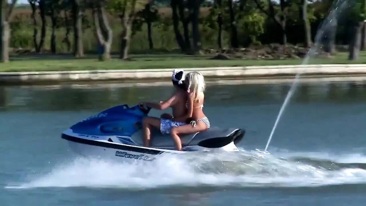 Beautiful Blonde with Big Natural Tits Loves Getting Fucked on the Beach by a Big Hard Cock