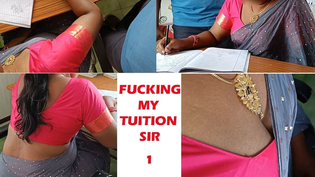 Fucking with Tuition Sir in Saree -1
