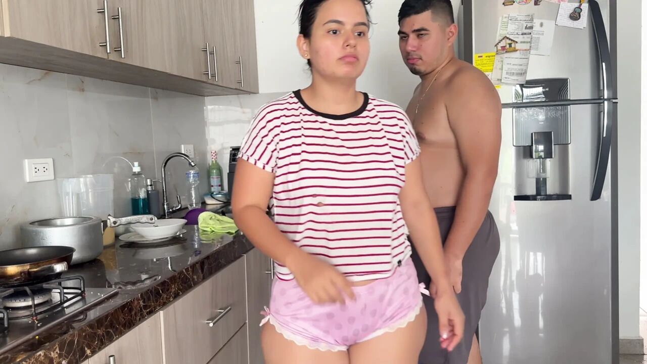 My stepmom tricked me into cumming in her