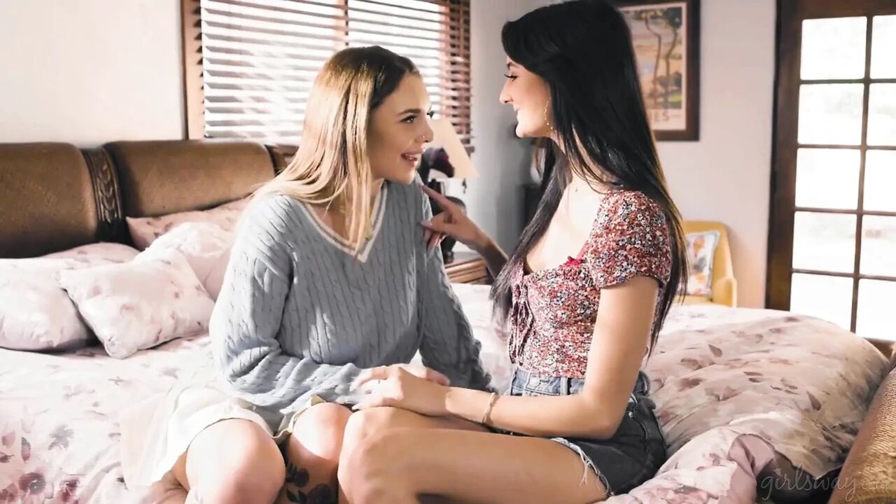 Girlsway - Cheating Gabbie Carter Gets Busted by Eliza Ibarra & Lulu Chu & Gets Payback Threesome