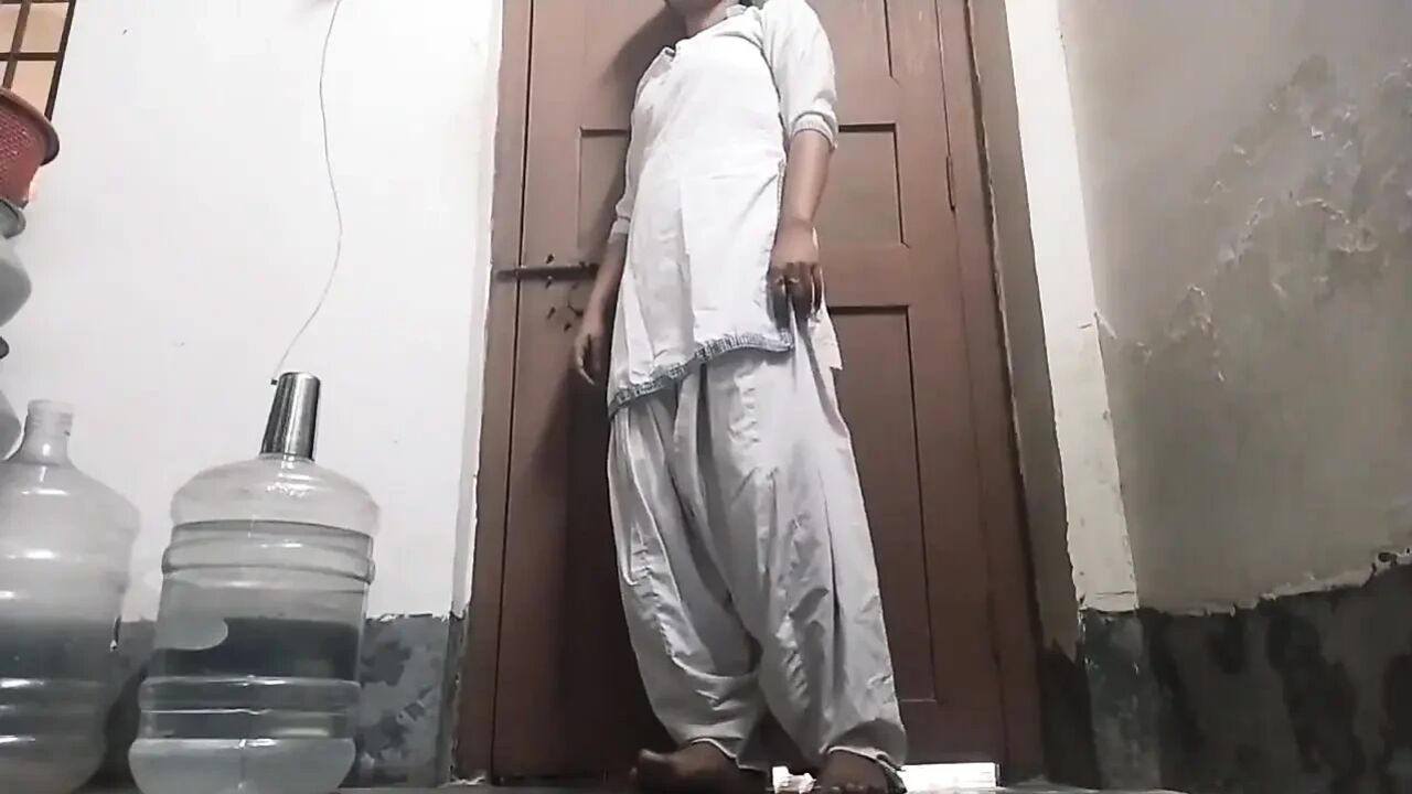 Indian College Student and Teacher