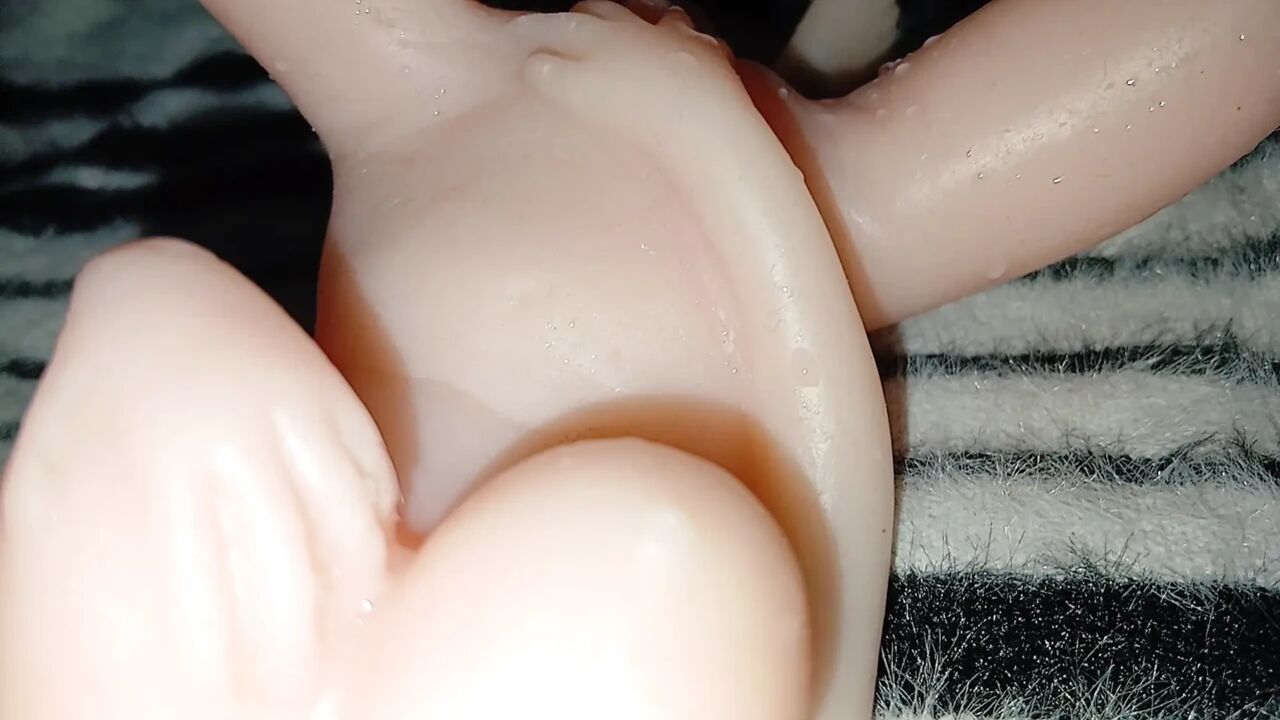Ultra Lifelike Silicone Doll POV - 4K Solo Toy Session