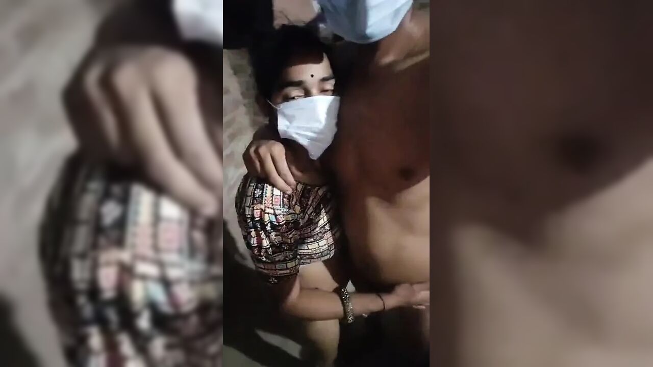 Meri new married' stepsister ki suhagrat ke din stepbrother ne cheating se mask lga kr choda