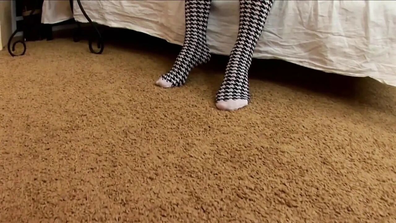 Slutty teen in the college uniform likes to have ass banging