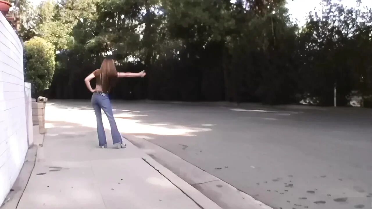90s Hitchhiker Gets a Huge Facial and a Ride!