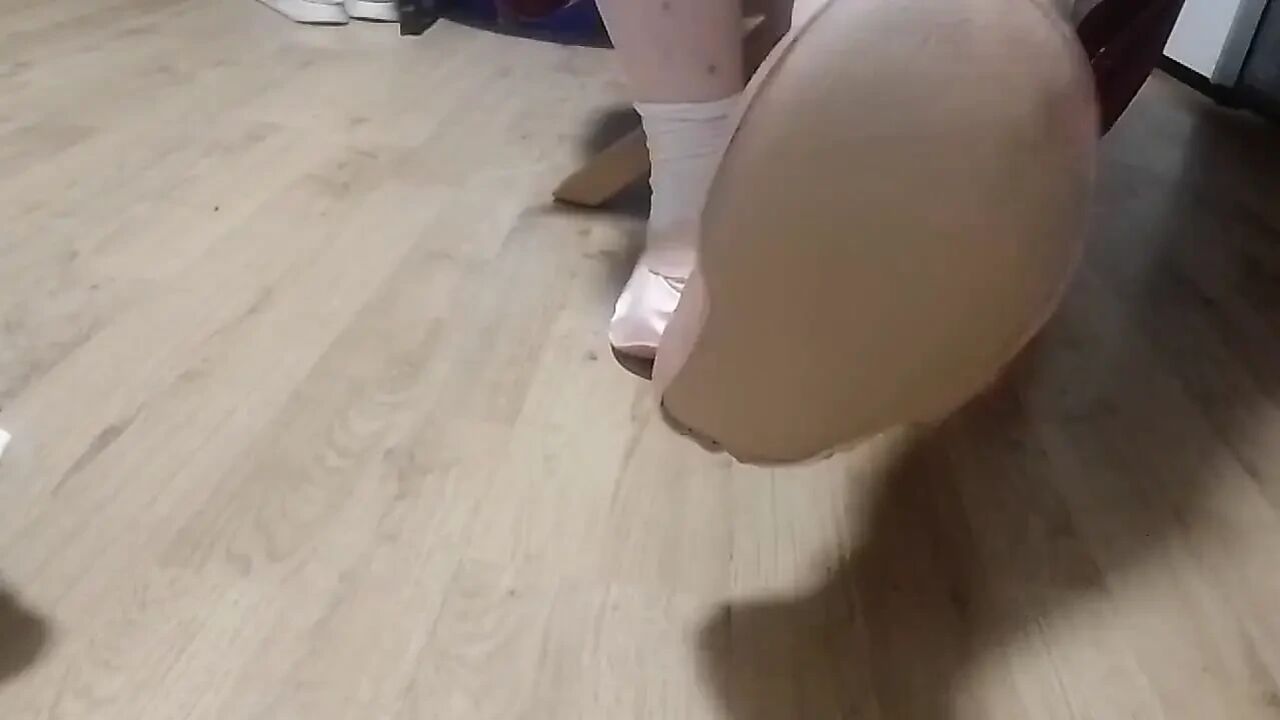 My First Gymnastics Slippers with White Socks