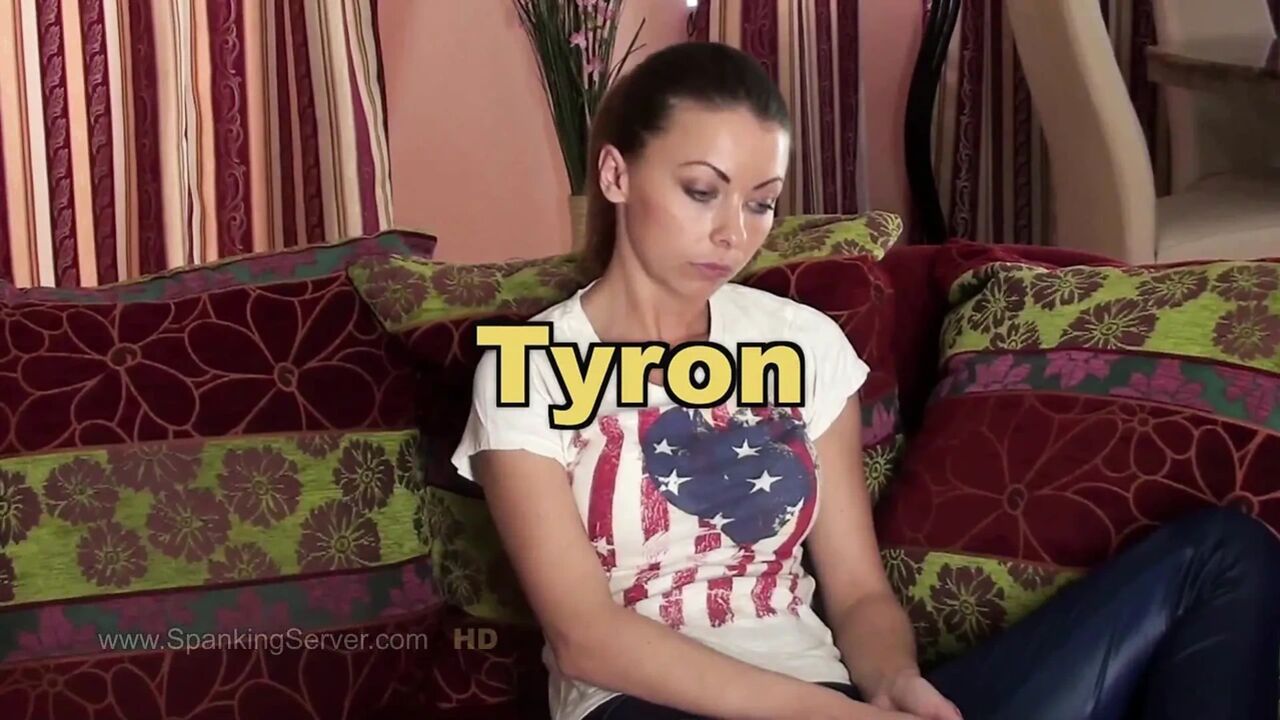 Tyron loves to punish his slaves