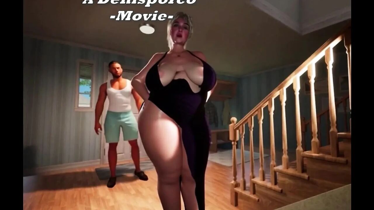 Young Worker and 60 Yo Big Tits Horny Granny Woman