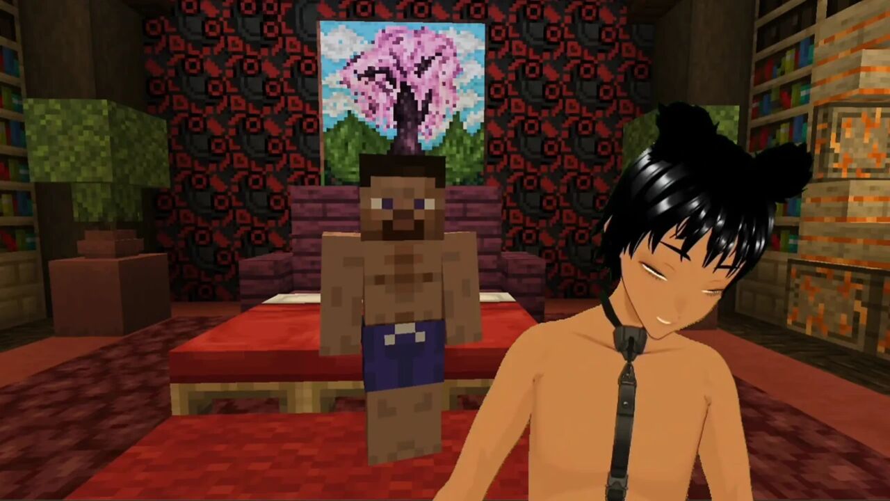 Minecraft Figura - Trying out some new models like this sexy Woman with bunny ears
