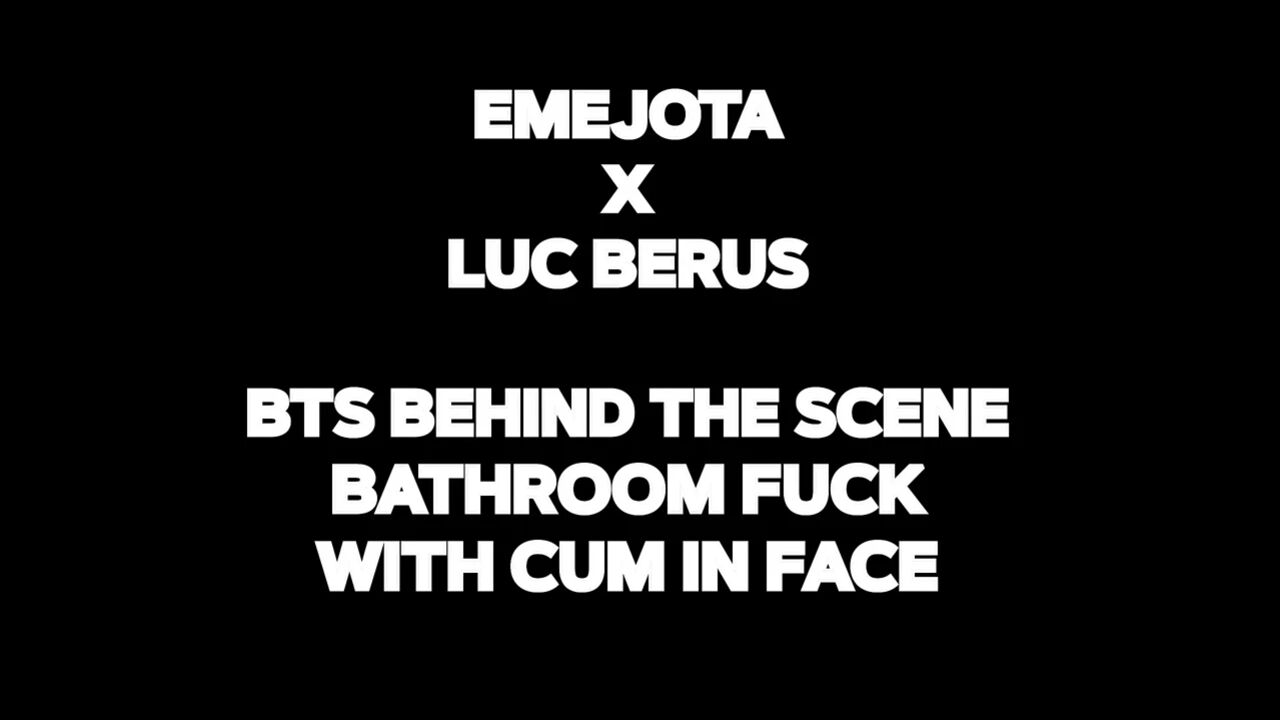 Emejota: Bts Bathroom Fuck and Cum in Face Spanish Teen Slut