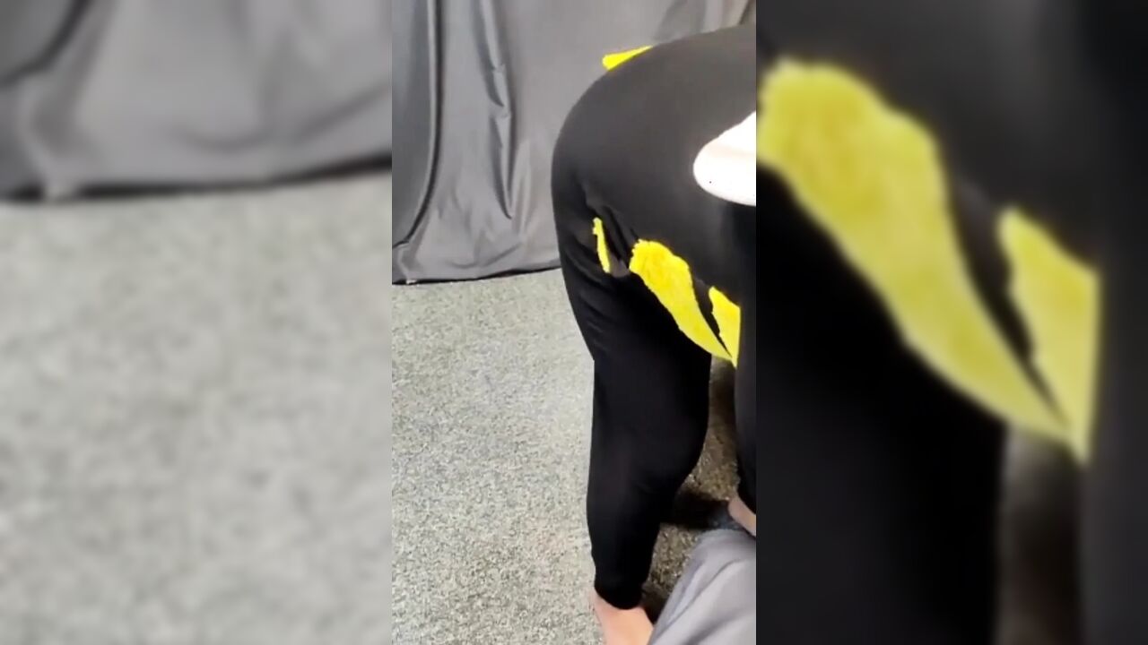 Booking up with a random guy at a Halloween party