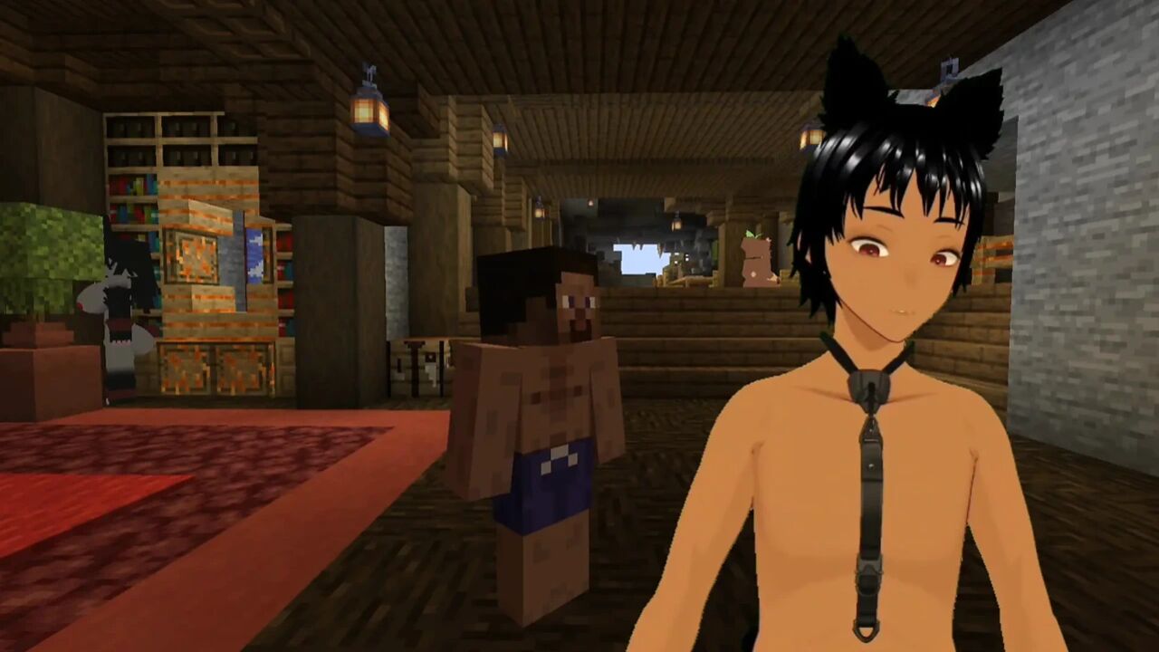 Minecraft Sexcraft The Jenny Mod - Seeing what Cassie has to offer with her massive tits