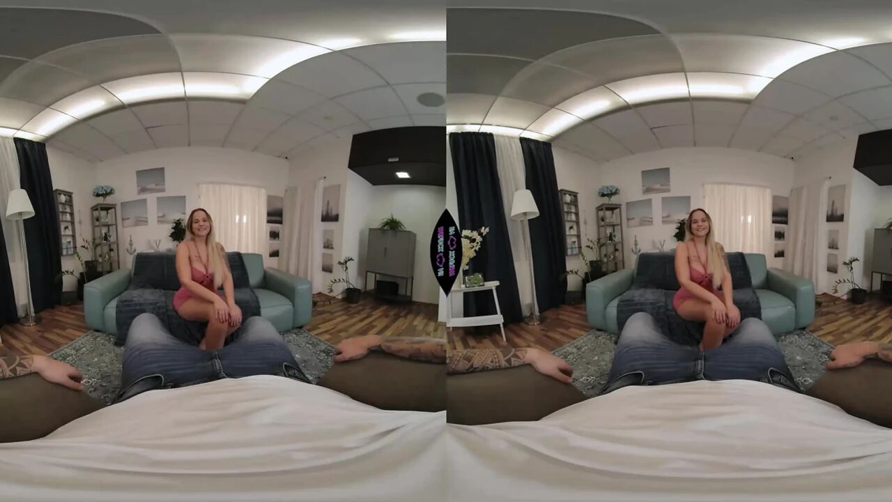 Horny Blonde Titfucking - Blowjob & Cock Riding Vr Porn with HUGE Bouncing Tits