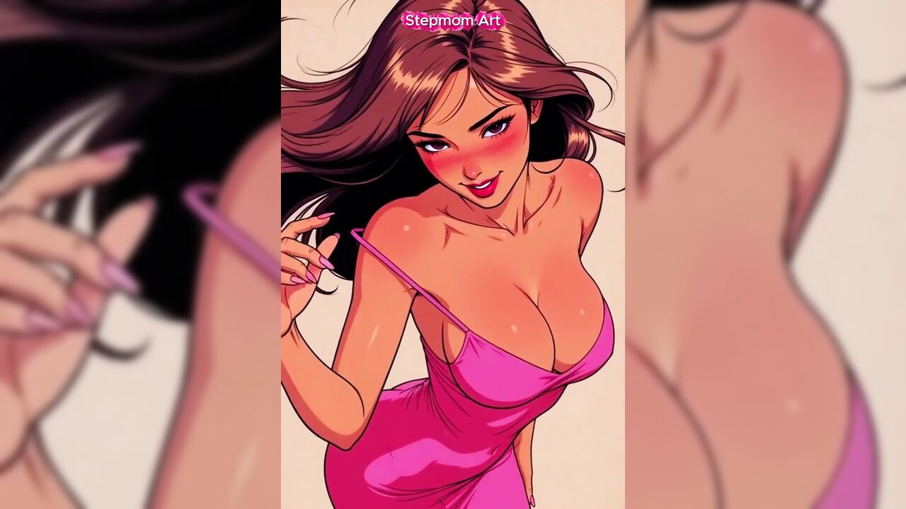 Stepmother surprises stepson by using Tinder and sending him seduce videos - JOI dirty language