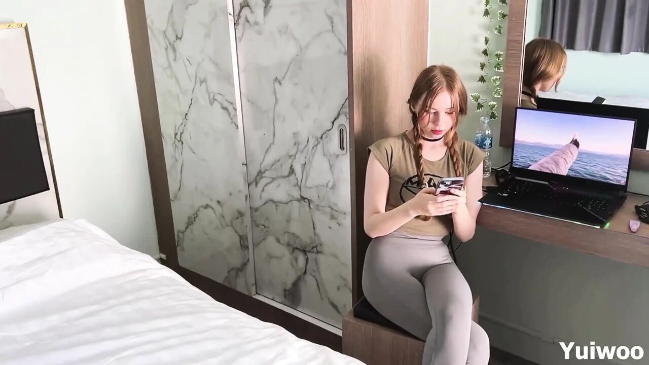 I made my Friend's Girlfriend suck to keep her secret