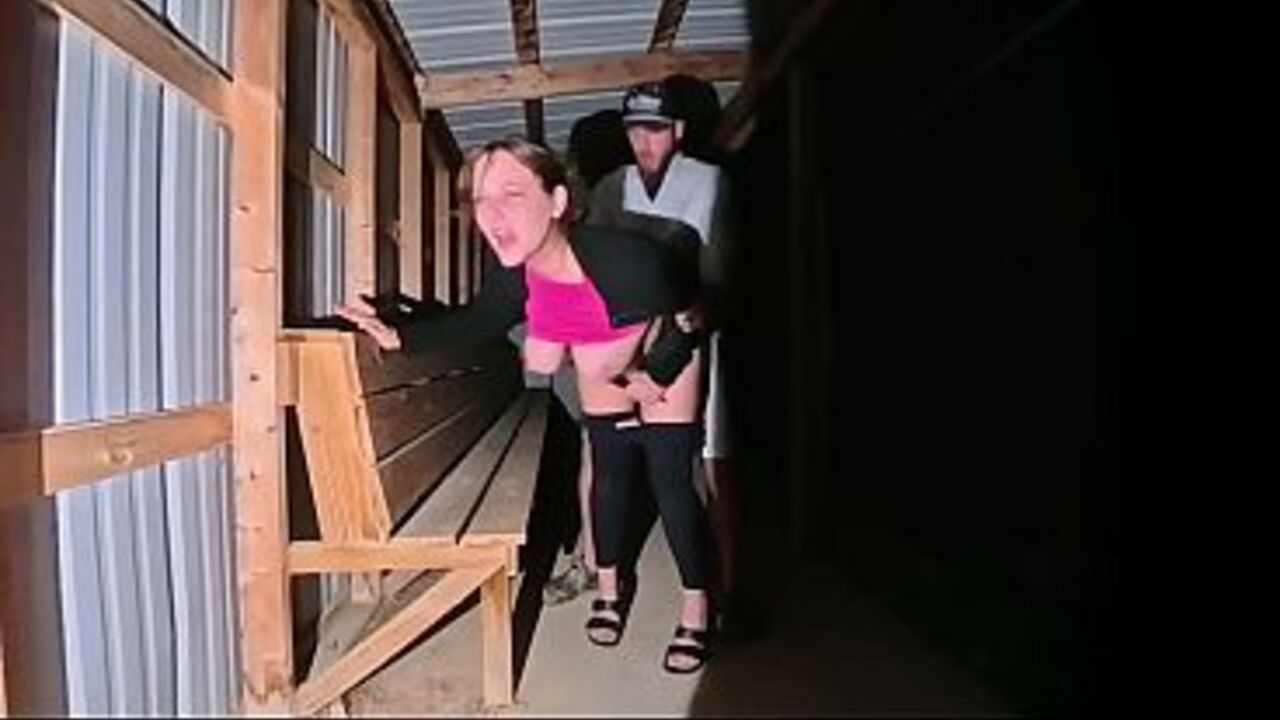 Sneaky Sex in Park and Rough Fuck for Wife