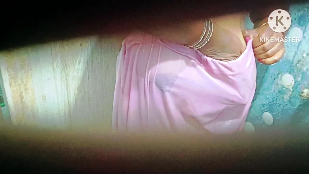 Huge boobs girl bathing and seducing her step brother when she came to know he is peeking her