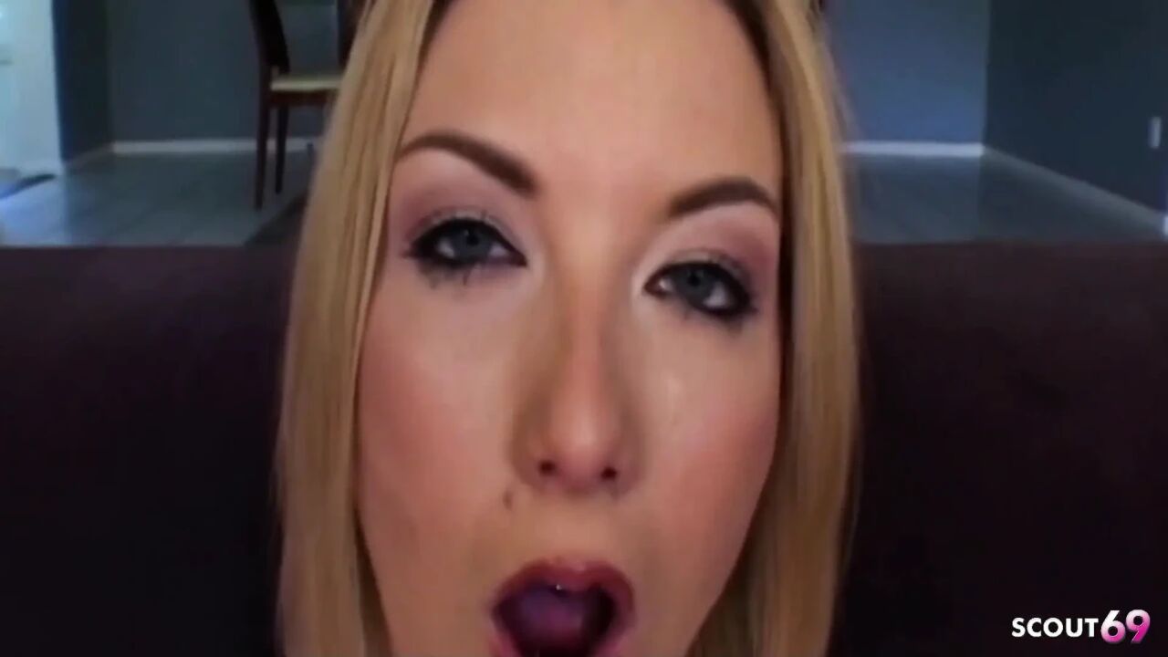 Blonde Skinny Teen Crystal Fucked in Tight Pussy by Monster Cock