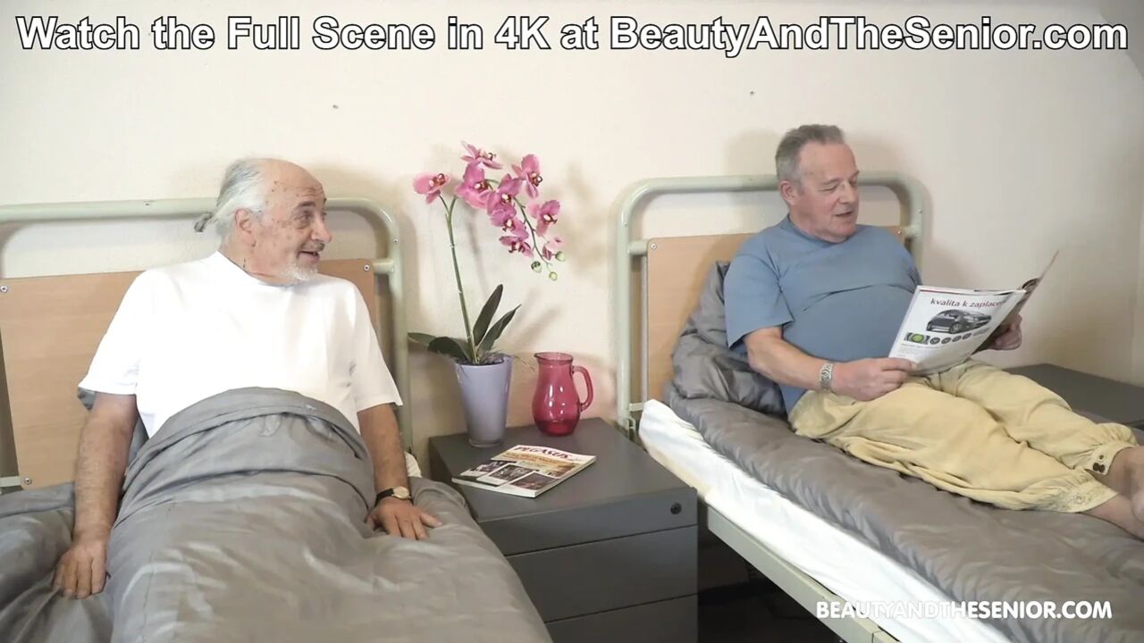 Time for your Pill, Grandpa! Nurse Nana Garnet at BeautyAndTheSenior