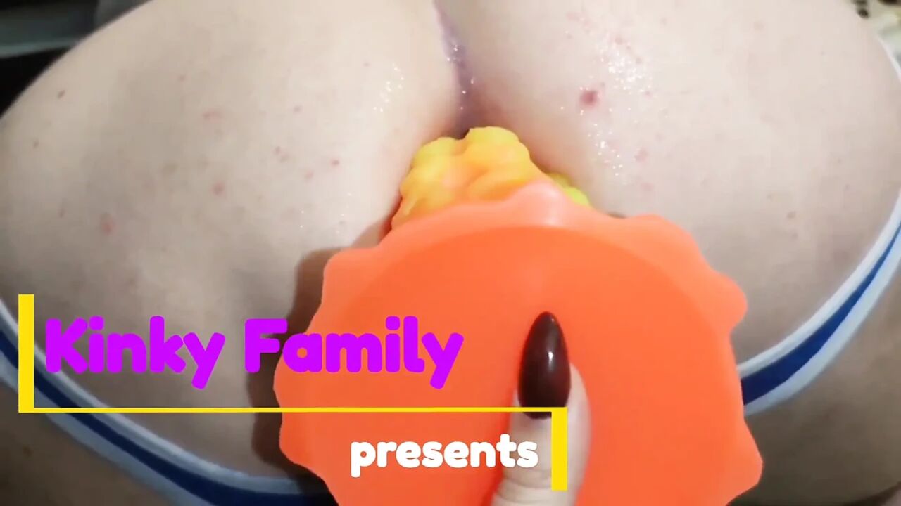 Anal training my slave