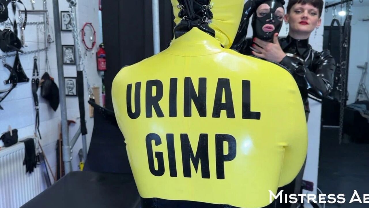 Mistressae Sessions with Princess Latex Rubber Doll: the Sybian Experiment