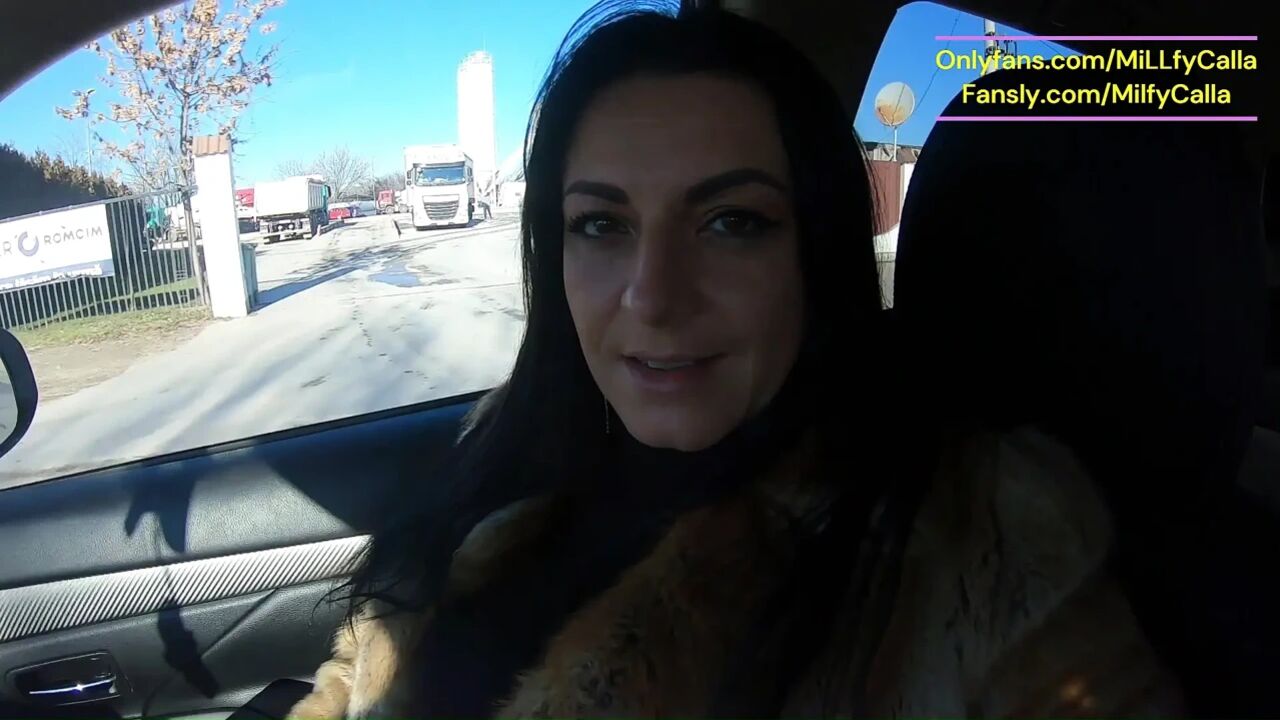 Tight Cameltoe Tease, Public Lingerie Shopping & Facial by the Train Tracks