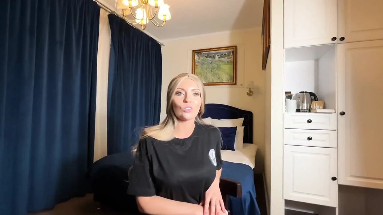 POV Cowgirl Gangbang - Blonde Rides Deep While Stroking Second Cock