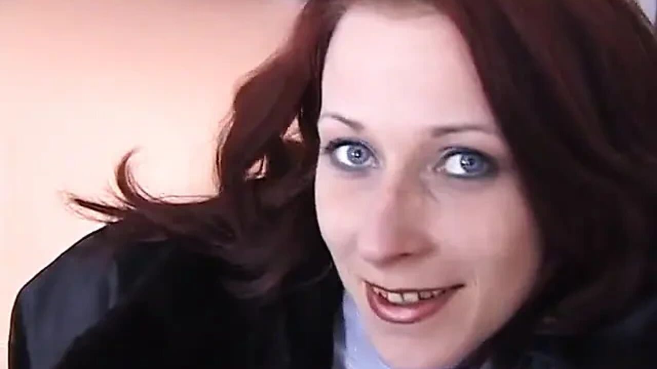 Redhead chick gets doggystyled at the casting in POV