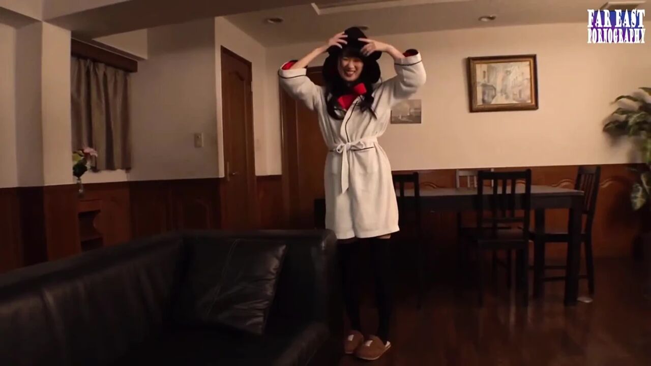 Delicate Gulp Bliss with a Tiny-curve Dark Haired Tease on a Sweet Oral Date Part.4