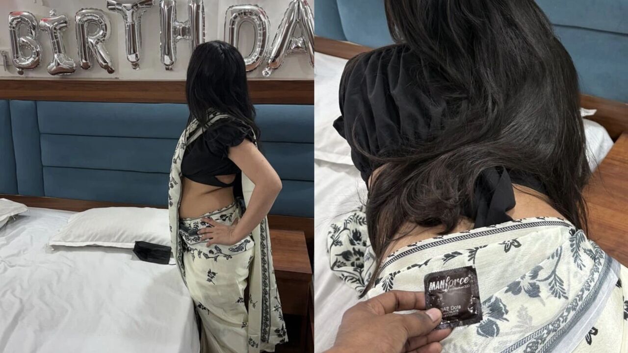 Sister-in-law Surprises Brother-in-law on His Birthday and Gifts Him Her Pussy