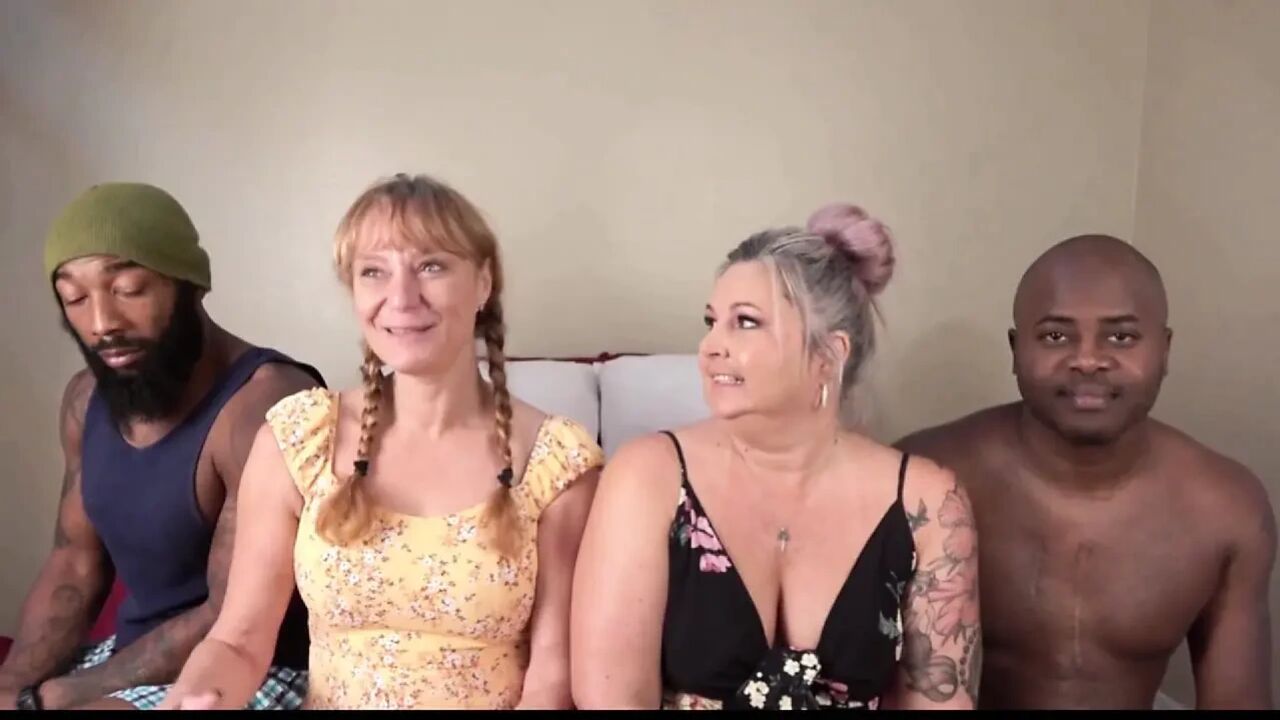 Desperate Amateurs hot big tit bbw milfs get their tight fat asses getting pounded hard wild swinger bbc action