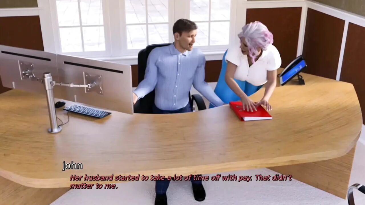 MY EMPLOYEES FAMILY PART 2 JOHN FUCK HIS SECRETARY INFRONT HER HUSBAND