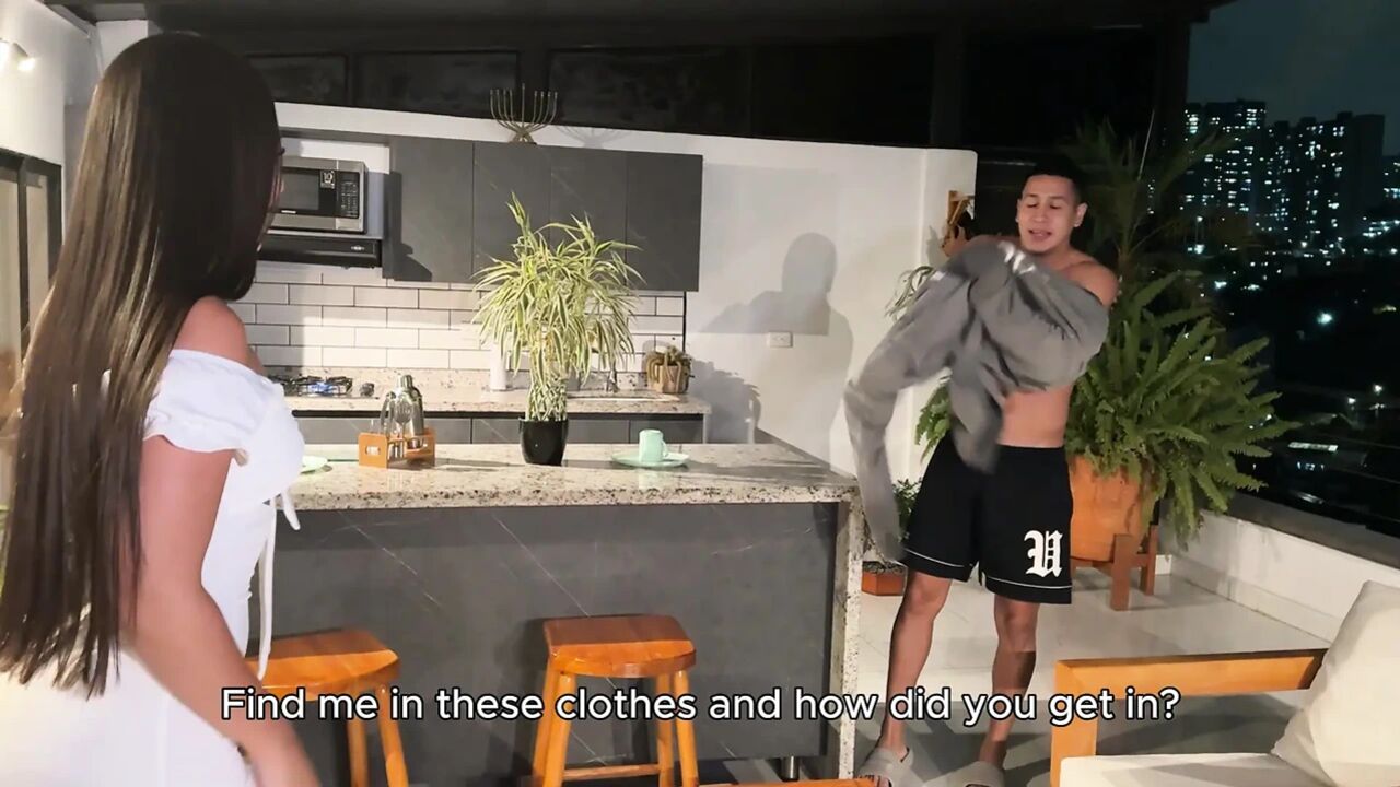My stepbrother invites me to dinner, and we reminisce about how we used to have sex when our parents left us alone!