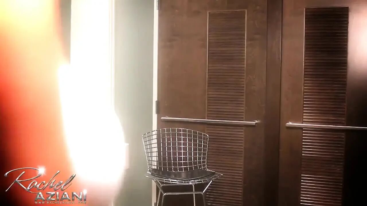 Rachel has fun in the bathroom with vibrator