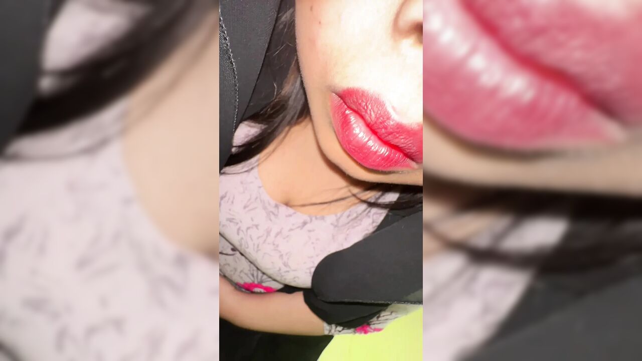 Horny Girl Brush her teeth after go to collage because sometimes ago she got rough fuck from stepdad