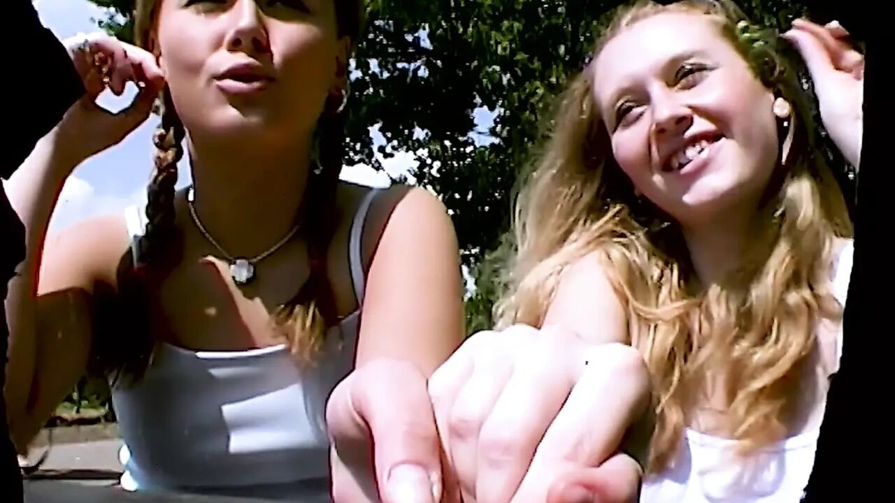 Lesbian Outdoor Sex with Sex Toys