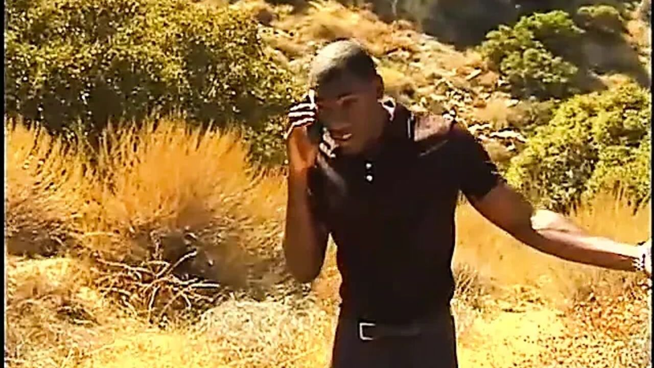 Black Cowgirl Rides a Big Black Cock on the Beach