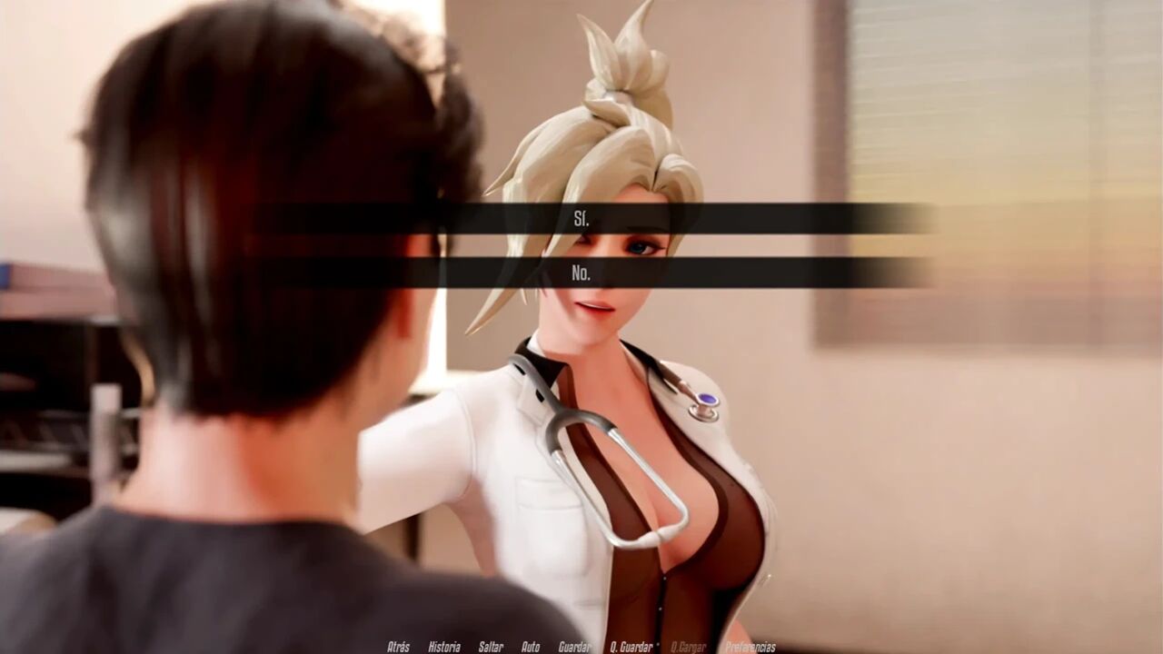 Overwatch XXX - Overwatch D.va Fucking Three Men After Gym - D.va Route