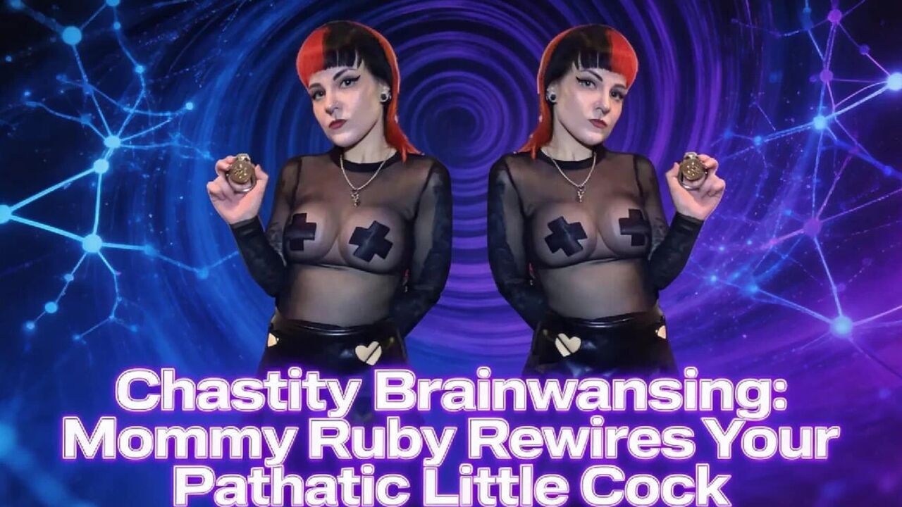 Chastity Brainwashing Stepmommy Ruby Rewires Your Pathetic Little Cock