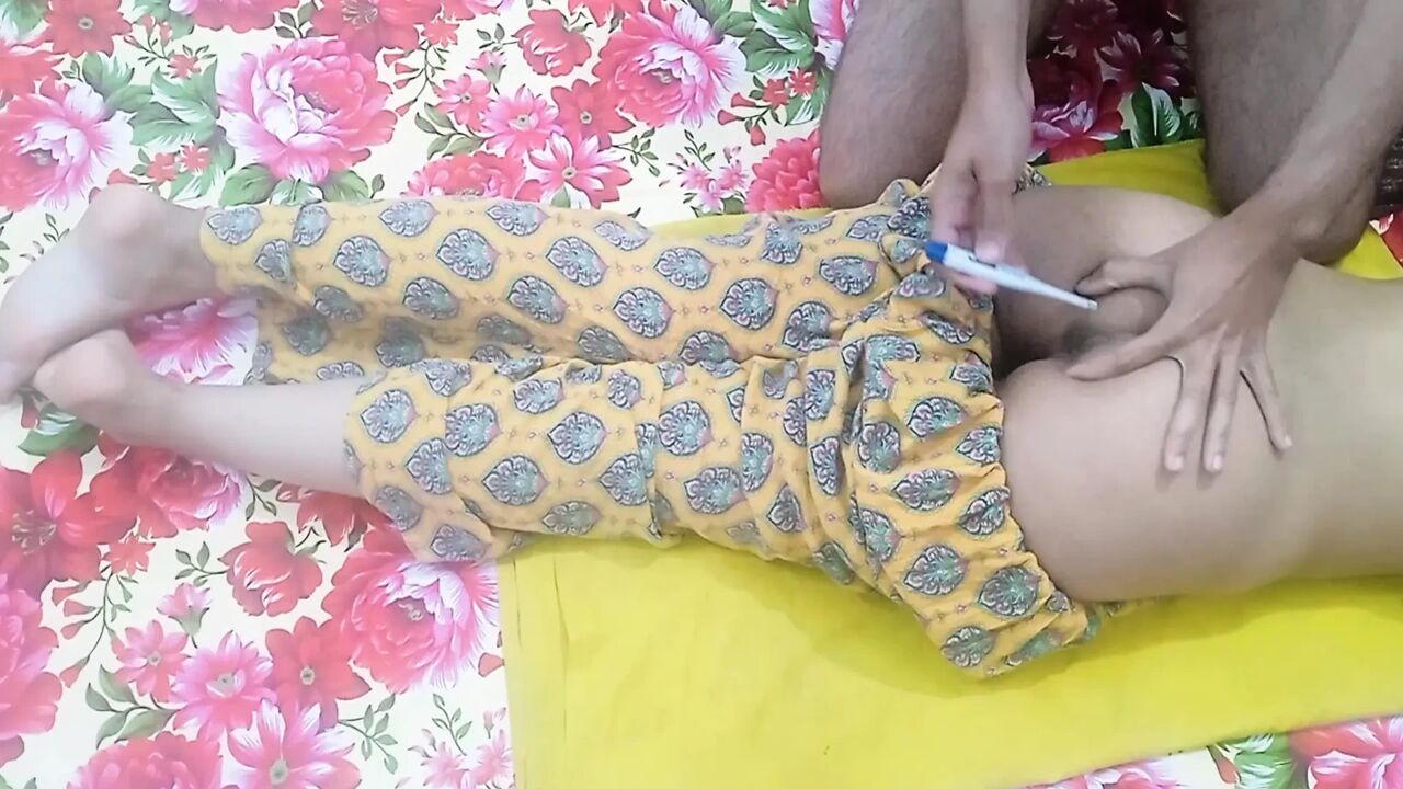 Indian Husband and Wife Enjoying Intimate and Romantic Moments at Home