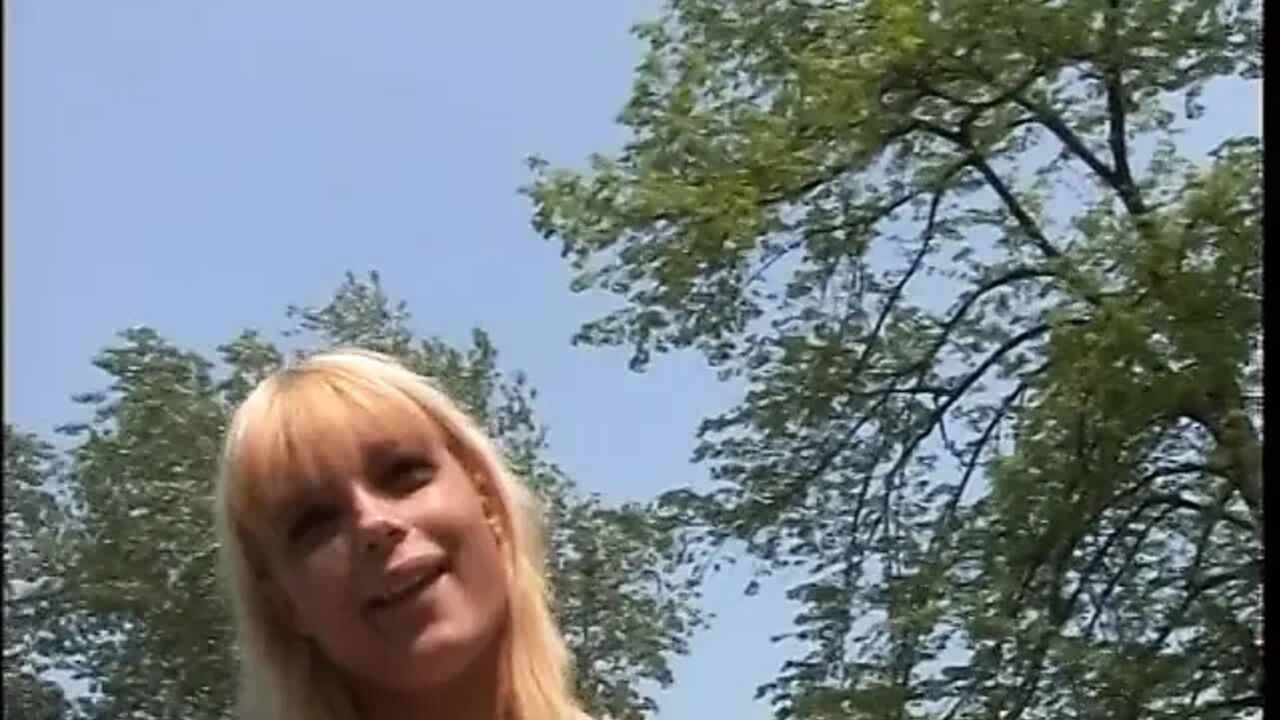 Young blonde gives a deep blowjob and rides a cock