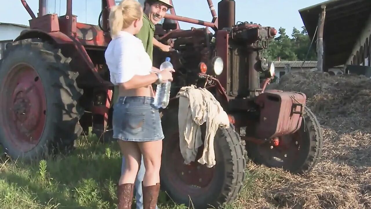 Country Sluts Taking It in the Hayloft