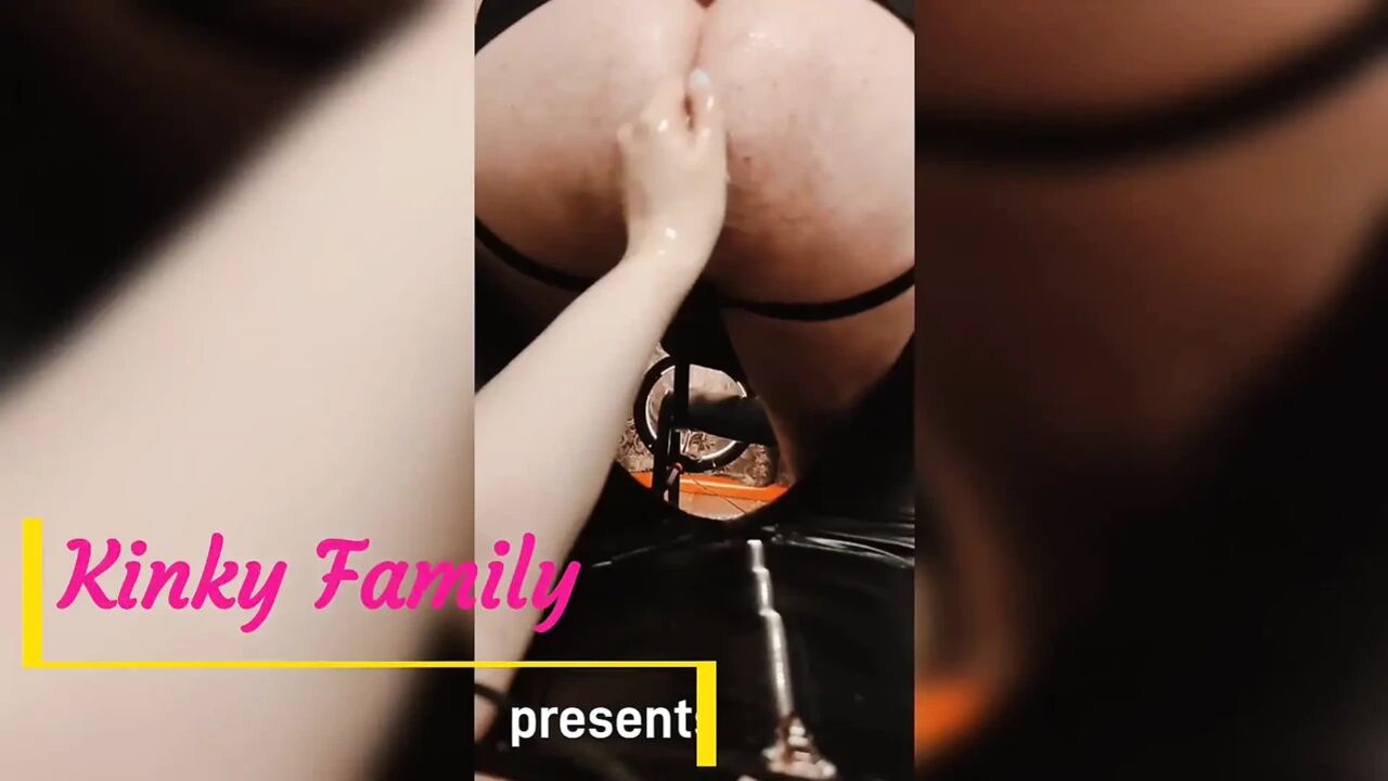 Fucked her husband with her fist in the ass up to the elbow until he finished profusely.Deep fisting