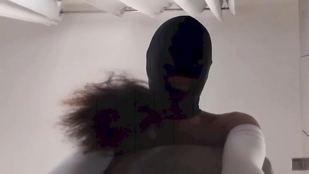 Blindfolded and Gagged MILF Gets Fucked in the Pussy and Mouth