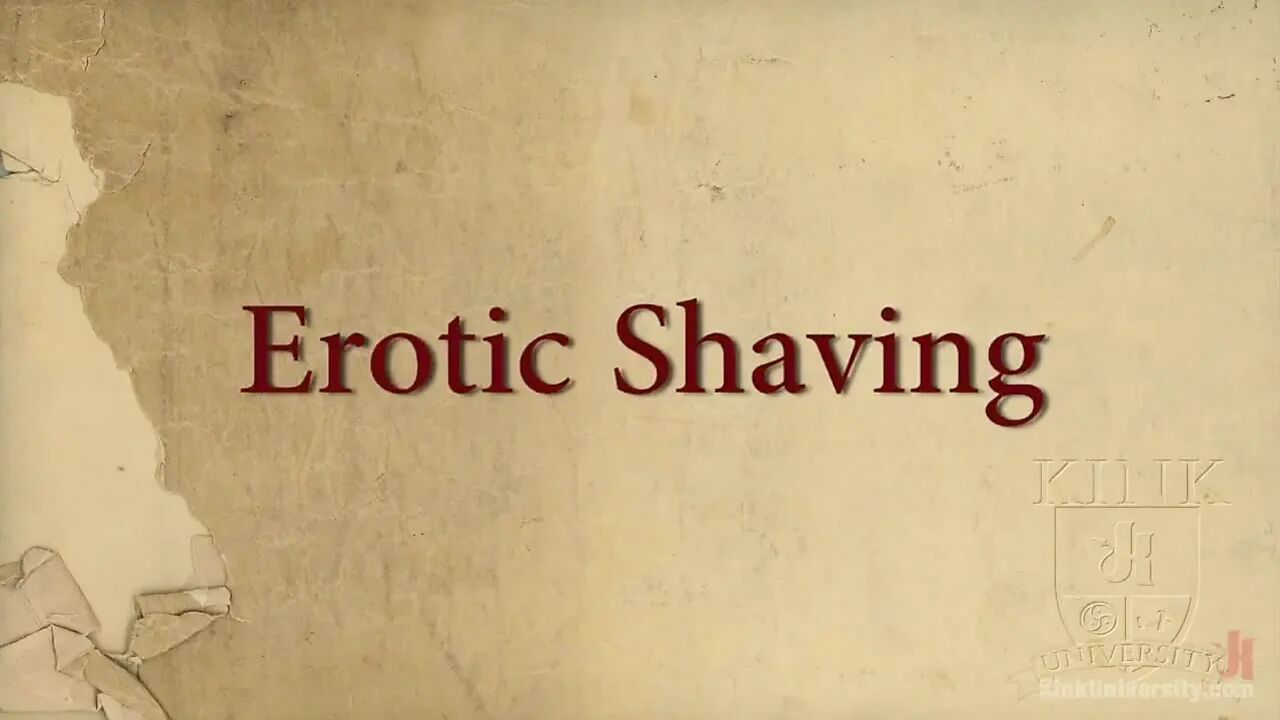 Erotic Shaving - How to Make Your Partner's Pussy Pube-less