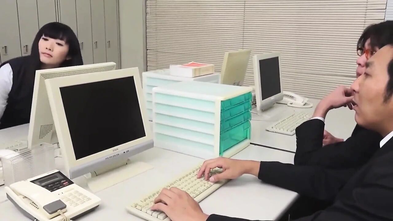 Lingerie Japanese Scene-4 Japanese Secretary Yui Watanabe Enjoys Her Hairy Pussy Cumshot in the Office