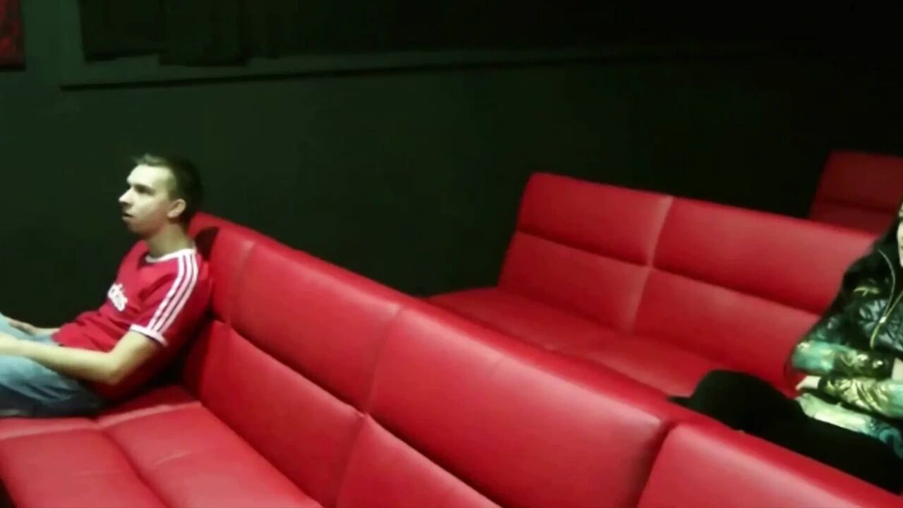 This French Babe Got Big Load of Cum in Cinema