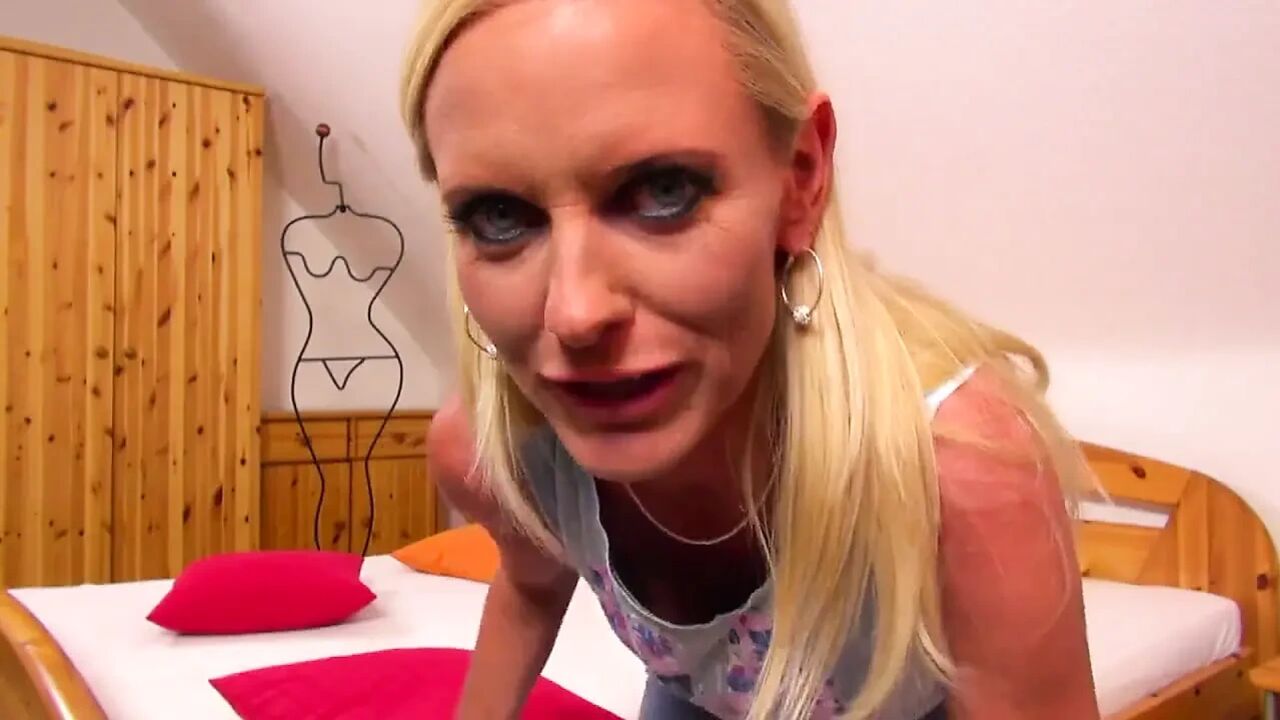 Sexy German Blonde Fucked by Stepfather