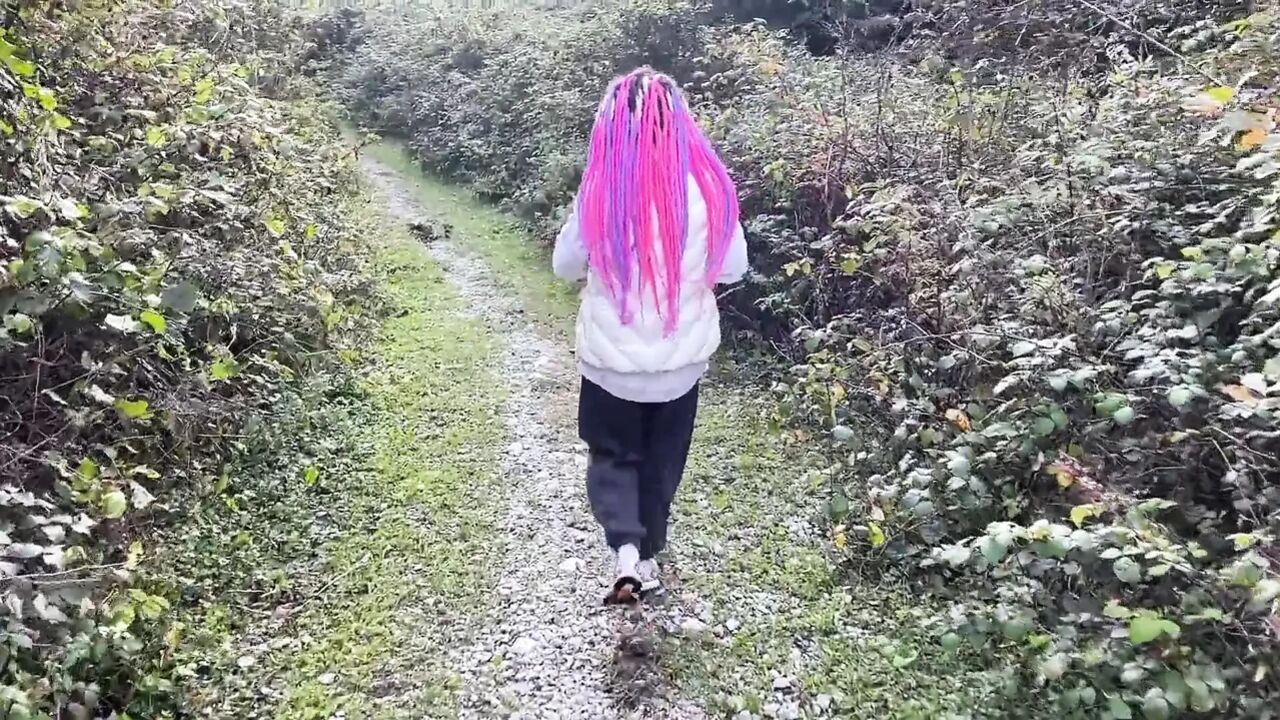 I Met Pervert Submissive Girl Outdoor and Punished Her Pussy